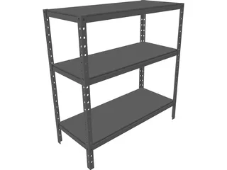 Basement Rack 3D Model preview