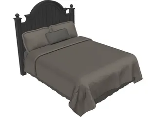 Bed 3D Model preview