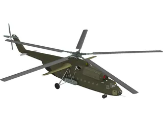 Mil Mi-6 Hook 3D Model preview
