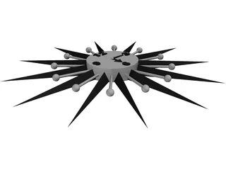 Clock 3D Model preview