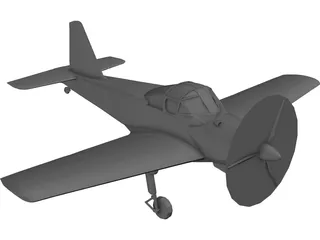 Percival P.56 Provost 3D Model preview