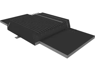 Star Wars Ship Hangar 3D Model preview