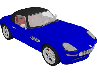 BMW Z8 Convertible 3D Model preview