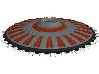 UFO 3D Model preview