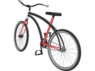 Bicycle 3D Model preview