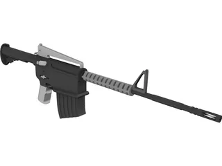 M4A1 Carbine 3D Model preview