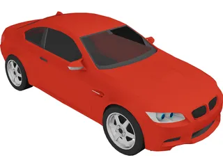 BMW M3 3D Model preview