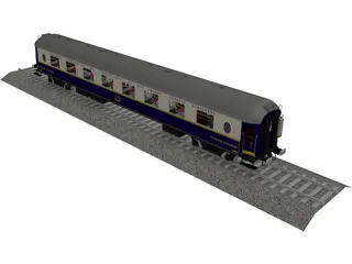 European Express [+Interior] 3D Model preview