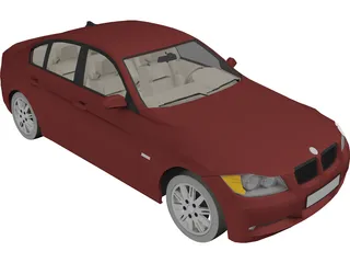 BMW 3-Series 3D Model preview