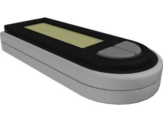 MP3 Player 3D Model preview