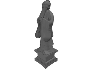 Kongfuzi 3D Model preview