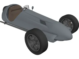 Tricycle 3D Model preview