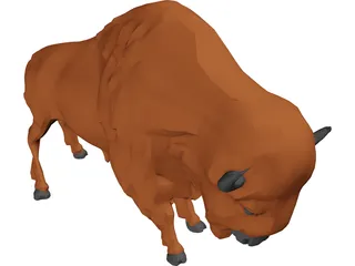 Buffalo 3D Model preview