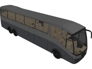 Bus 3D Model preview