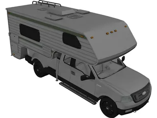 Camper 3D Model preview