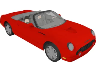 Ford Thunderbird 3D Model preview
