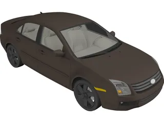 Ford Fusion 3D Model preview