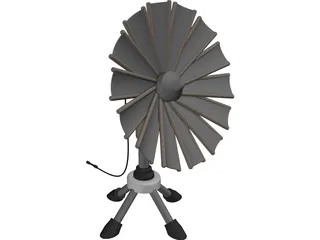 Apollo Radio Relay 3D Model preview