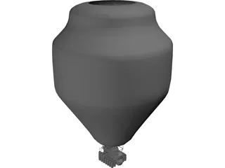 High Altitude Balloon 3D Model preview