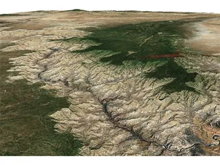 Grand Canyon 3D Model preview