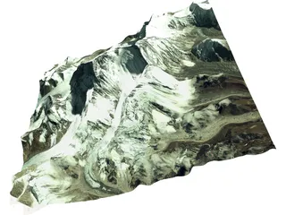 Mount Everest 3D Model preview