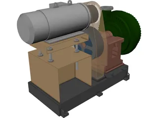 Bomba 3D Model preview