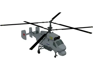 Kamov Ka-25 Hormone 3D Model preview