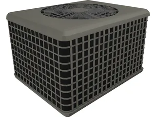 Air Conditioner 3D Model preview