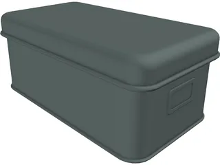 Box 3D Model preview