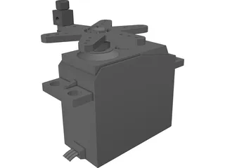 RC Servo Futaba 3003 3D Model preview