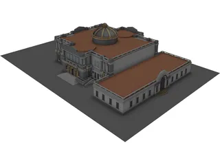 Paraninfo 3D Model preview