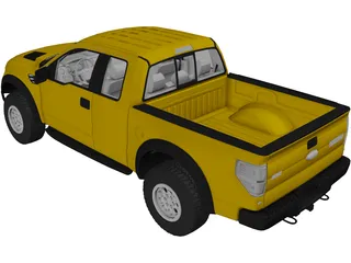 Ford SVT Raptor (2014) 3D Model preview