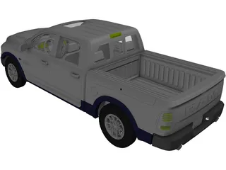 Dodge Ram Rebel (2017) 3D Model preview