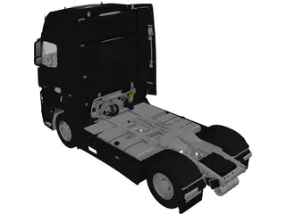 Mercedes-Benz Actros 3D Model preview