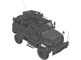 International MaxxPro 3D Model preview