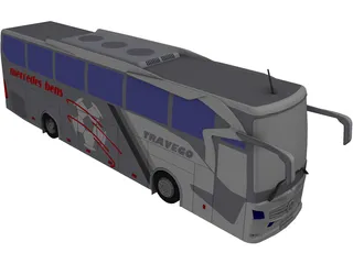 Mercedes-Benz Travego 3D Model preview