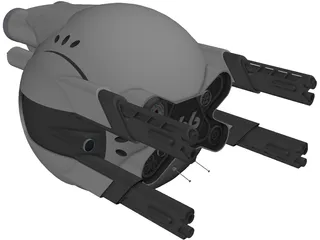 Drone Oblivien 3D Model preview