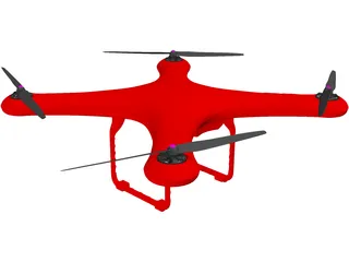 Drone 3D Model preview
