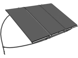 Sprayhood Solar Panels 3D Model preview