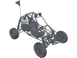Sea Buggy 3D Model preview