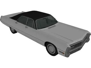 Chrysler Imperial (1971) 3D Model preview