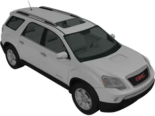 GMC Acadia (2011) 3D Model preview