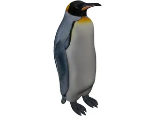 Penguin 3D Model preview