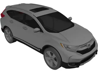 Honda CR-V (2019) 3D Model preview