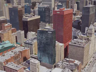 Chicago City, USA (2019) 3D Model preview