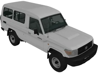 Toyota Land Cruiser (2010) 3D Model preview