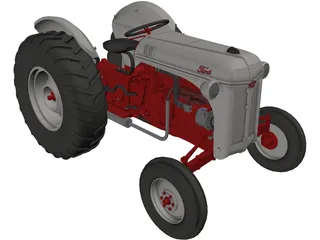 Ford 8N 3D Model preview