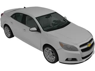 Chevrolet Malibu (2013) 3D Model preview