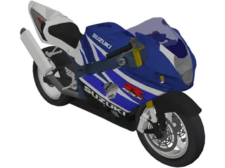 Suzuki GSX-R 1000 (2003) 3D Model preview