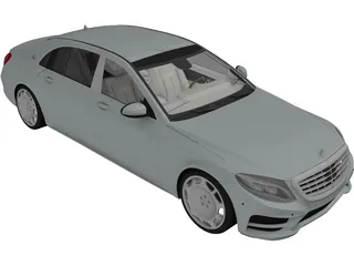 Mercedes-Maybach (2019) 3D Model preview
